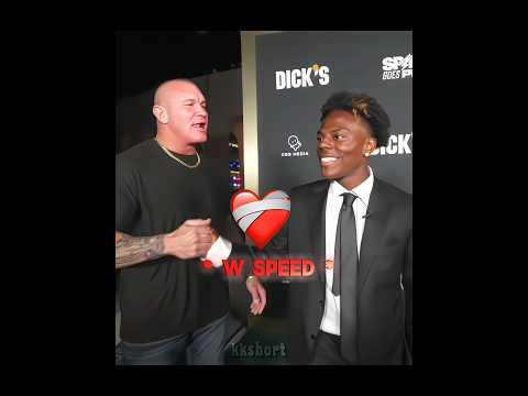 Isho Speed Meet Randy Orton 😍 #wwe #ishowspeed #emotional#respect#viralvideo #viralshort#edit#wweraw