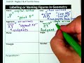 Labeling Figures in Geometry