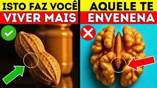 Segredos de saúde para idosos: 4 castanhas que você precisa e 4 que você não precisa!