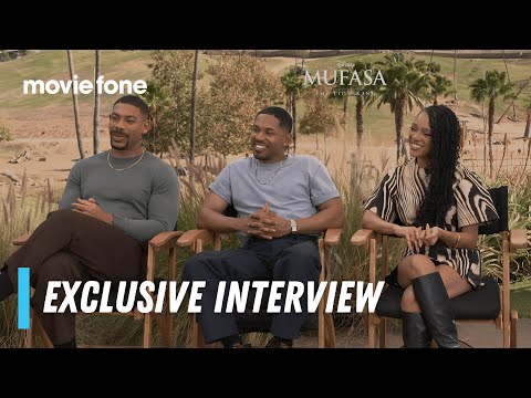 Mufasa: The Lion King | Exclusive Interviews | Aaron Pierre, Kelvin Harrison Jr.