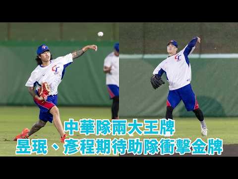 中華隊兩大王牌 林王期待助隊衝擊金牌