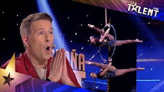 Estas dos gimnastas alemanas dejan BOQUIABIERTO al jurado | Audiciones 4 | Got Talent España 2026