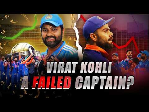 Virat Kohli is a Failed Captain in the History of Cricket ? 😱😱 #viratkohli #cricket #trending #bcci