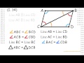 Properties and Proofs of Parallelograms