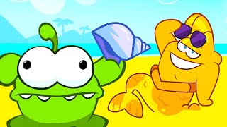 As Histórias do Om Nom:  Novos Vizinhos - Brincadeiras na praia - Desenho Animado Engraçado