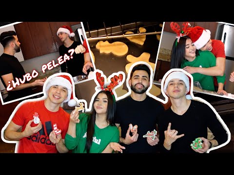 HACIENDO GALLETAS NAVIDEÑAS (COMPETENCIA) / ¿QUE EQUIPO GANÓ? - LILLIAN GRIEGO
