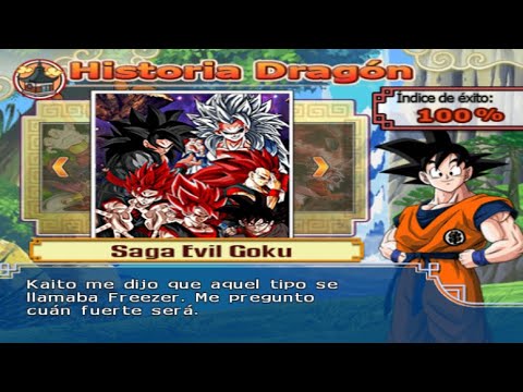 DRAGON BALL Z BUDOKAI TENKAICHI AF - MODO HISTORIA - EVIL GOKU - PARTE 1
