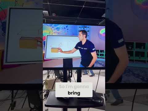 3D to 2D Transformation: Unfolding a Rectangular Prism Net! #shorts