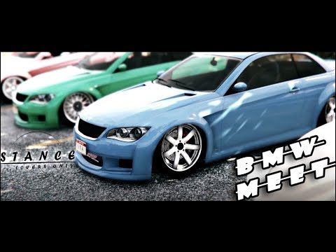 GTA 5 Stance Car Meet | BMW Meet | GTA V Car Show | Krispyy Clean | PS4 RockStar Editor Films