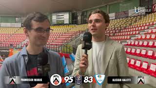 Apu Udine-Cantù 95-83, il commento post partita