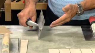 How To Choose The Right Tile Trowel, Trowel Size For 2 215 Shower Floor Tiles