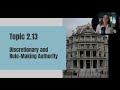 Bureaucracy and Policy-Making Concepts