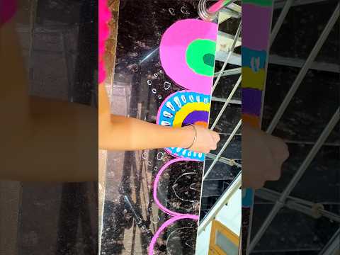 Side wall Rangoli Design/ DEEPAWALI Rangoli #rangoli #shorts #supportmychannel #trending #ytshorts