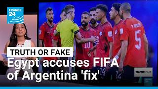 YouTube video thumbnail: Egypt Files Fifa Complaint as Argentina ‘Rigged’ World Cup Claims go Viral 