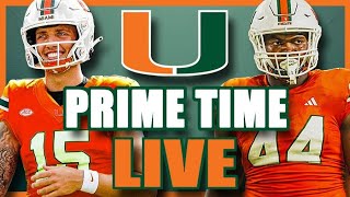 SPRING FOOTBALL // Miami Hurricanes Prime Time LIVE 35
