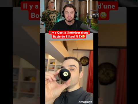 Il y a Quoi à l’Intérieur d’une Boule de Billard ?! 👀😳