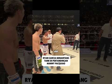 Ryan Garcia menantang Tank setelah pertandingan Manny Pacquiao di Jepang #ryangarcia #mannypacquiao