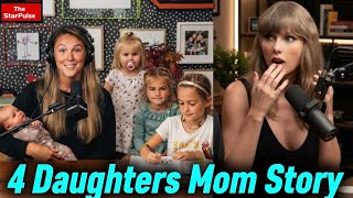 Kylie Kelce's Bullying Story Viral Taylor Swift Stunned, Mom of 4