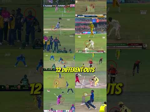 All Types of Out in Cricket