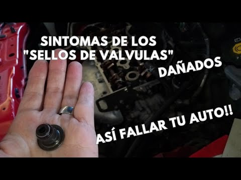 SINTOMAS de SELLOS de VALVULA dañados / ESTO hará TU AUTO!!