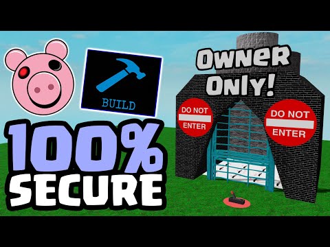 How To Build: ADVANCED Owner-Only Room in Piggy Build Mode🐷🔒