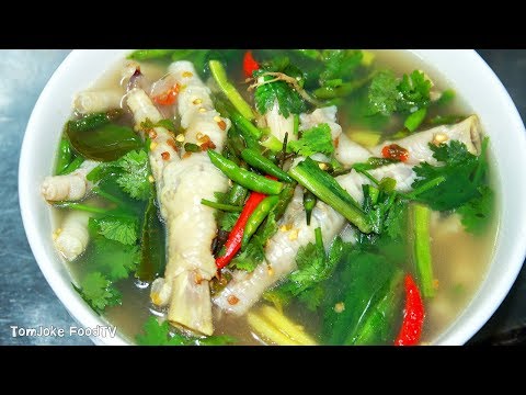 ซุปเปอร์ตีนไก่ สูตรง่ายๆ หอมแช่บตีนเปื่อยๆ Spicy Chicken Soup