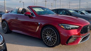 NEW 2025 Mercedes-AMG CLE 53 Cabriolet Review | Test Drive, 443 HP, Interior & Exhaust Sound