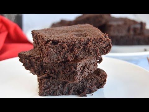 🍫 Brownie clásico de chocolate UN POSTRE SENCILLO Y DELICIOSO