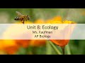Responses and Energy Flow in Ecosystems