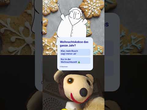 Weihnachtskekse das ganze Jahr?