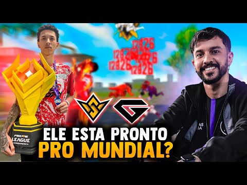 AVALIEI O LOPES DA FAMAS ! PRIMEIRO BRASILEIRO JOGANDO FORA A IR PRO MUNDIAL? HIGHLIGHTS EM CAMPS FF