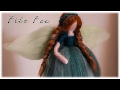 Fee aus Filzwolle * DIY * Needle Felted Fairy