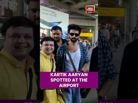 #kartikaaryan was spotted at the airport | India Today