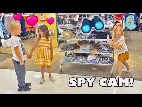 SPYING ON MY BEST FRIEND AND HER CRUSH!!! **CAUGHT THEM!**
