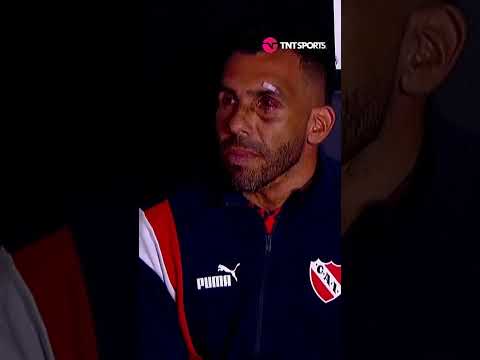 Asi fue recibido #Tevez en su regreso al #Monumental como DT de #Independiente para jugar con #River