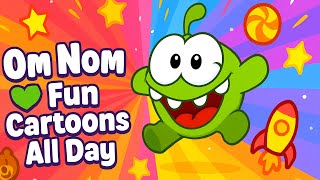 Om Nom Time! 🍬 Watch, Laugh & Enjoy LIVE! Non-Stop Cartoons Just for You! 🔴 Super Toons TV Po Polsku