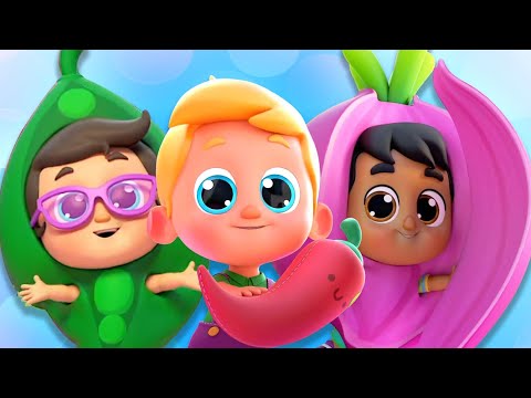 Vegetables Song & More Kids Learning Videos by Toddlers Toons