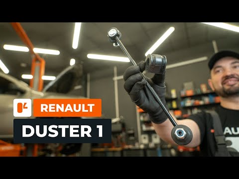 Как се сменят задни биалетки и втулки на RENAULT DUSTER 1 [AUTODOC УРОК]
