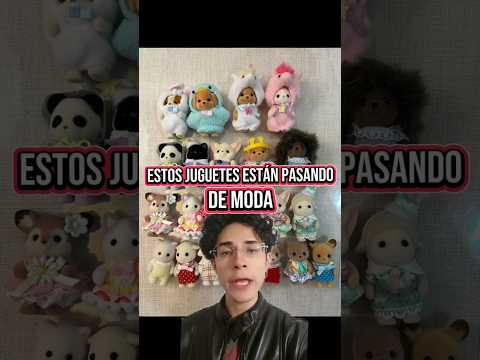 Estos juguetes están pasando de moda #ternurines #sylvanianfamilies #capibara #smiskis