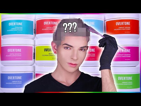 I MIXED ALL MY OVERTONE COLORING CONDITIONERS TOGETHER | 16 TOTAL