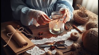 DIY Lantern Using Simple Materials/ Lantern Making at Home
