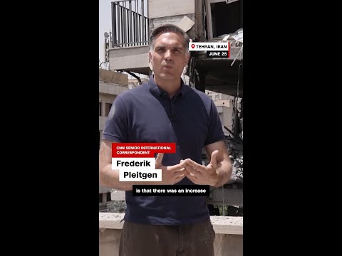 Inside Iranian buildings bombed by Israel