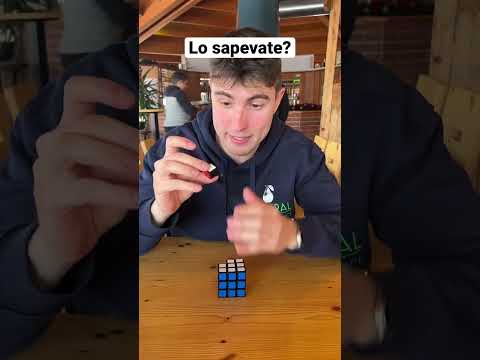 Sapevate questo segreto? 😧 #cubodirubik