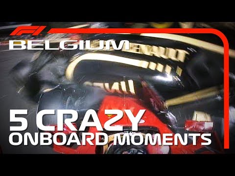 5 Crazy Onboards | Belgian Grand Prix
