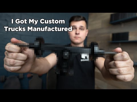 I Designed And Manufactured My Own Custom Electric Skateboard Trucks