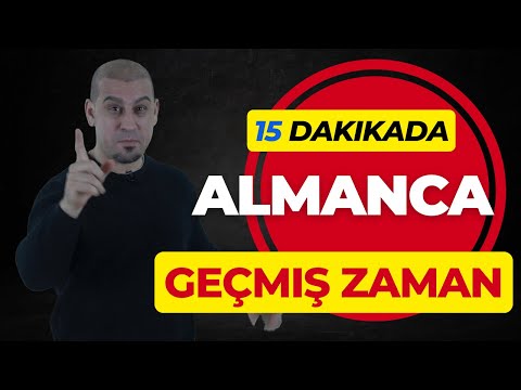 15 dakikada A1 Almanca Geçmiş Zaman Öğreniyorum| Almanca En Önemli Fiiller| A1 Almanca Öğreniyorum