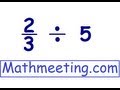 Dividing Fractions: Step-by-Step Examples