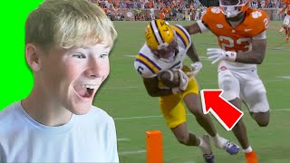 CraftyReacts to #9 LSU vs #4 Clemson Highlights | Week 1 | 2025 College Football Highlights