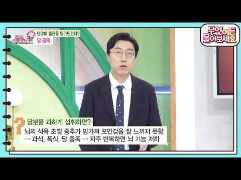 [이런 맛이 어딨어?] 단맛이 혈관을 망가뜨린다? 당 중독 [무엇이든 물어보세요] | KBS 250109 방송