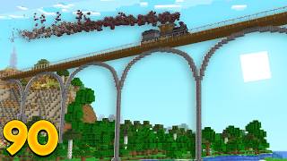 A MEGA PONTE DO TREM QUASE NÃO AGUENTOU / FAZENDINHA AUTOMÁTICA #90